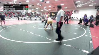 190 lbs Cons. Round 6 - Sunny Robles, Sunnyside vs Olivia Gott, Salinas