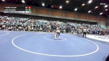 113 lbs Cons. Round 5 - Daniel Cullen, Millikan vs Luke Villareal, Redwood -Visalia