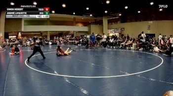 105 lbs Quarterfinal - André Luquette, Wrestling Academy Of Louisiana vs Owen Hebert, Triad Wrestling Club Of Ruston