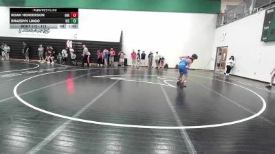 113 lbs Champ. Round 2 - Noah Henderson, Unaffiliated vs Braedyn Lingo, Victory
