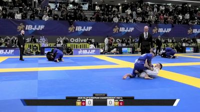 Eduardo Roque vs Mateo Cardona 2026 European Jiu-Jitsu IBJJF Championship