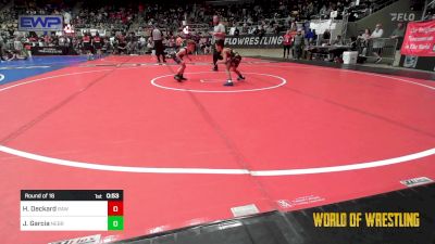 55 lbs Round Of 16 - Hank Deckard, RAW Wrestling Club vs Jionni Garcia, Nebraska Elite