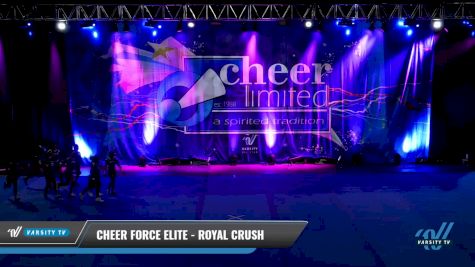 Cheer Force Elite - Royal Crush [2021 L1.1 Youth - PREP] 2021 Cheer Ltd Open Championship: Trenton