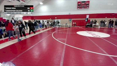 123-135 lbs Round 3 - Ernan Vega, Eaton Reds WC vs Cristopher Galaviz, PVBC WARRIORS
