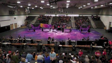 Clear Brook HS "Friendswood TX" at 2025 WGI Perc/Winds Houston Regional