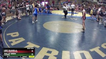 95 lbs Quarterfinal - Joey Guanella, Outlaw Wrestling Club vs Phillip Green, The Empire