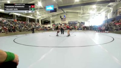 125 lbs Cons. Round 1 - Georgina Dominguez, Liberal vs Delaney Earl, Free State