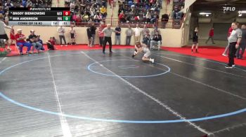 115_B lbs Consi Of 16 #2 - Brody Bienkowski, Naticoke vs Ben Anderson, Philipsburg-Osceola