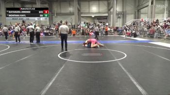 155 lbs Cons. Round 2 - Montana Kayl, Chapman vs Dayanara Jimenez, Scott City Takedown Club