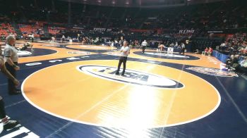 3A 157 lbs Champ. Round 1 - Justin Wardlow, Lockport (Twp.) vs Cole Calace, Chicago (Lane)