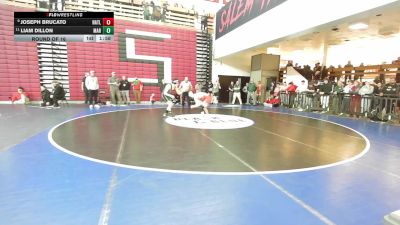 144 lbs Round Of 16 - Joseph Brucato, North Attleborough vs Liam Dillon, Marshfield