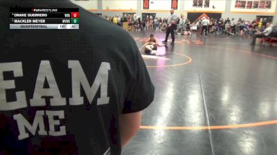 75 lbs Quarterfinal - Macklen Meyer, Mount Vernon Wrestling Club vs Drake Guerrero, Wrath