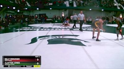 149 lbs Champ. Round 2 - Billy Meiszner, Kent State vs Clayton Jones, Michigan State