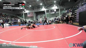160 lbs Rr Rnd 1 - Remy Allsbrooks, Warhorse Wrestling Club vs Ayden Travis, Muskogee Rougher Youth Wrestling