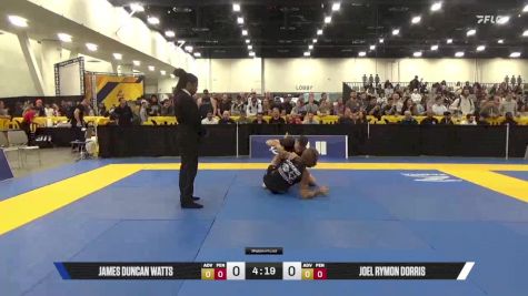 Joel Rymon Dorris vs James Duncan Watts 2025 World IBJJF Jiu-Jitsu No-Gi Championship