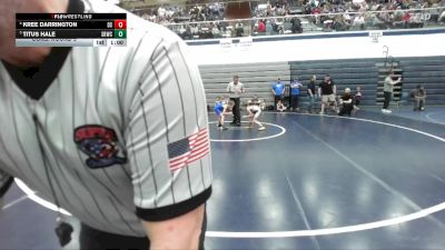 59 lbs Cons. Round 3 - Kree Darrington, Declo Stingers vs Titus Hale, Snake River Wrestling Club