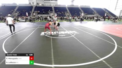 137 lbs Quarterfinal - Riley Manygoats, Cross Trained WC vs Nico LaRocco, Atc