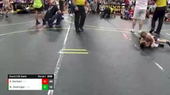41 lbs Round 3 (6 Team) - Nelson Zwanziger, Untouchables Black vs Angelo Barbieri, Stallers Elite