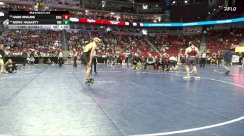 3A-215 lbs Cons. Round 2 - Kade Krause, Dowling Catholic vs Meric Hagarty, Waverly-Shell Rock