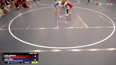 Round 2 - Sam Hinman, Minnesota vs Davi Seal, Bloomington Wrestling Club