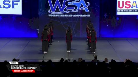 Champion Legacy - Senior Elite Hop Hop [2026 Senior Large Hip Hop Semis] 2026 The Dance Worlds