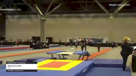 Reese Scoville - Double Mini Trampoline, NSB - 2021 USA Gymnastics Championships