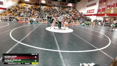 140 lbs Champ. Round 1 - Natalie McKillop, Thunder Basin vs Alyssa Good, Natrona County