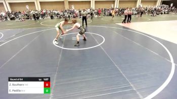 113 lbs Round Of 64 - Zachary Southern, The Sting vs Ethan Padilla, Silverback WC