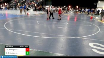 141 lbs Quarterfinal - Logan Branigan, Western Colorado University vs Skyler Geier-Dodson, Chadron State