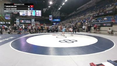 138 lbs Cons. Rd Of 64 - Brian Miller, California vs Isaac Novod, Massachusetts