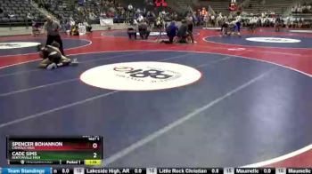 6 lbs Cons. Round 1 - Spencer Bohannon, Catholic High vs Cade Sims, Bentonville High