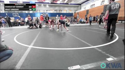 135 lbs Final - Charlie Kay Kennedy, Standfast vs Gracy Gregory, Shelton Wrestling Academy