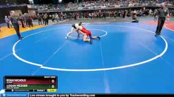 6A - 182 lbs Semifinal - Ryan Nichols, Allen vs Logan Mezger, Dallas Jesuit