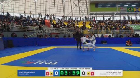 Bianca Alves vs Luiza Mendes 2026 FPJJ Circuito Paulista GI Etapa 3