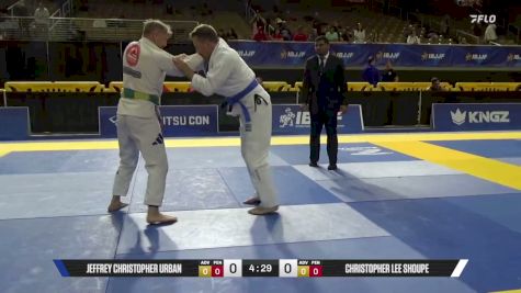 Christopher Lee Shoupe vs Jeffrey Christopher Urban 2026 Pan Jiu Jitsu IBJJF Championship