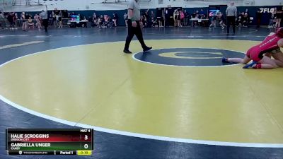 110 lbs Cons. Round 2 - Kiana Wedel, Century vs Abbi Alexander, Nelson