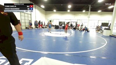 96 lbs Tyree Cade Jr., Oklahoma Blue vs Josiah Mazariego, Rhode Island Red