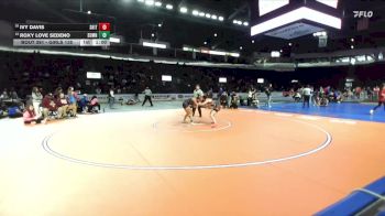 Girls 135 lbs Cons. Round 2 - Roxy Love Sedeno, Sumner (Girls) vs Ivy Davis, South Kitsap (Girls)