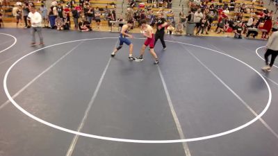 150 lbs Cons. Round 3 - Collin Rux, IL vs Eli McCleish, IA