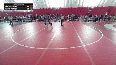 10U Boys - 53 lbs Cons. Semis - Kain Brecount, Moyer Elite Wrestling vs Kellan Pientok, LaCrosse Area Wrestlers