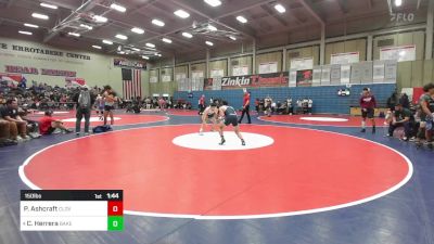 150 lbs Round Of 64 - Preston Ashcraft, Clovis East vs Christian Herrera, Bakersfield