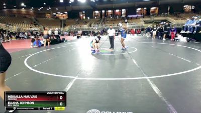 235 lbs Quarterfinal - Mekialla Mauvais, Freedom vs Eliana Johnson, Bell Creek