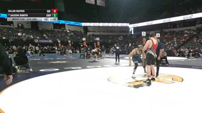215 lbs Round Of 32 - Ollin Bates, San Lorenzo Valley (CC) vs Jaxon Smith, Chaparral (SS)