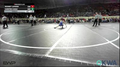 126 lbs Final - Rooney LaFever, Standfast vs Carsten Cagle, Harrah Little League Wrestling