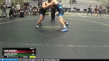 200 lbs Round 2 (6 Team) - Luke Boersma, American Gladiators vs Shane Falasca, Illinois Menace