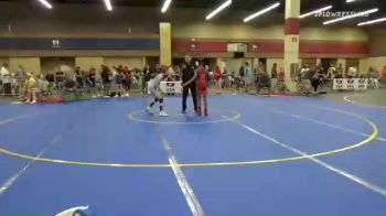 85 lbs Quarterfinal - Morgan Turner, Toss Em Up Wrestling Academy vs Remington Zimmerer, Black Fox Wrestling Academy