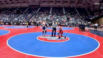 1A-175 lbs Champ. Round 1 - Brady Robinson, Landmark Christian School vs Shaun Fruster, Rabun County