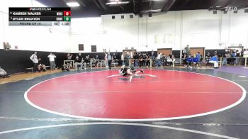 165 lbs Round Of 16 - Kamren Walker, West Haven vs Dylon Braxton, Norwalk