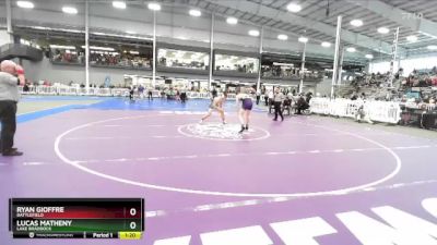 6-175 lbs Semifinal - Ryan Gioffre, Battlefield vs Lucas Matheny, Lake Braddock