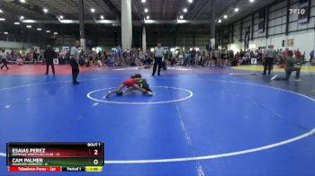 80 lbs Round 1 (4 Team) - Esaias Perez, RAMPAGE WRESTLING CLUB vs Cam Palmer, HANOVER HAWKEYE